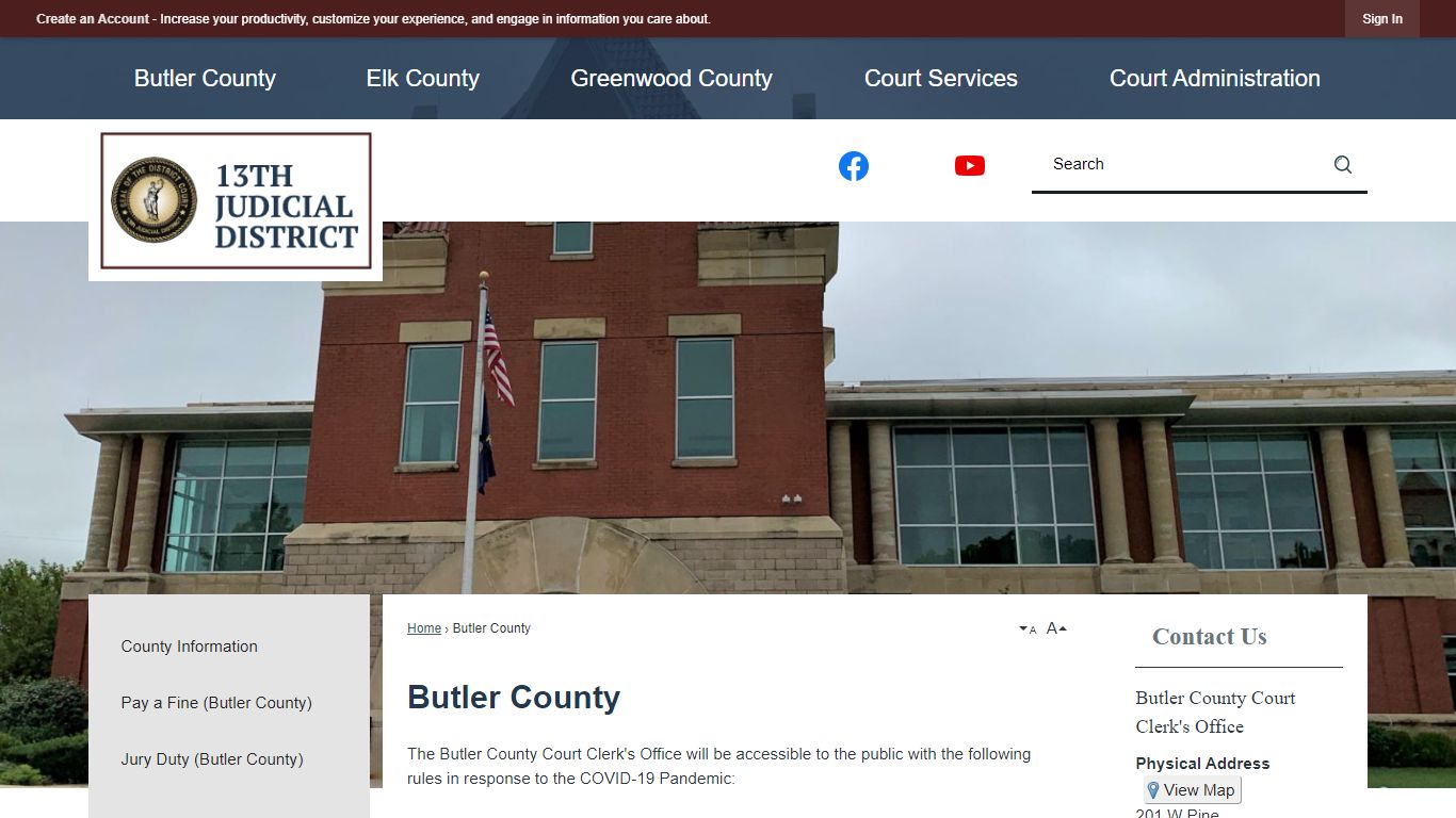 Butler County | 13th Judicial District, KS