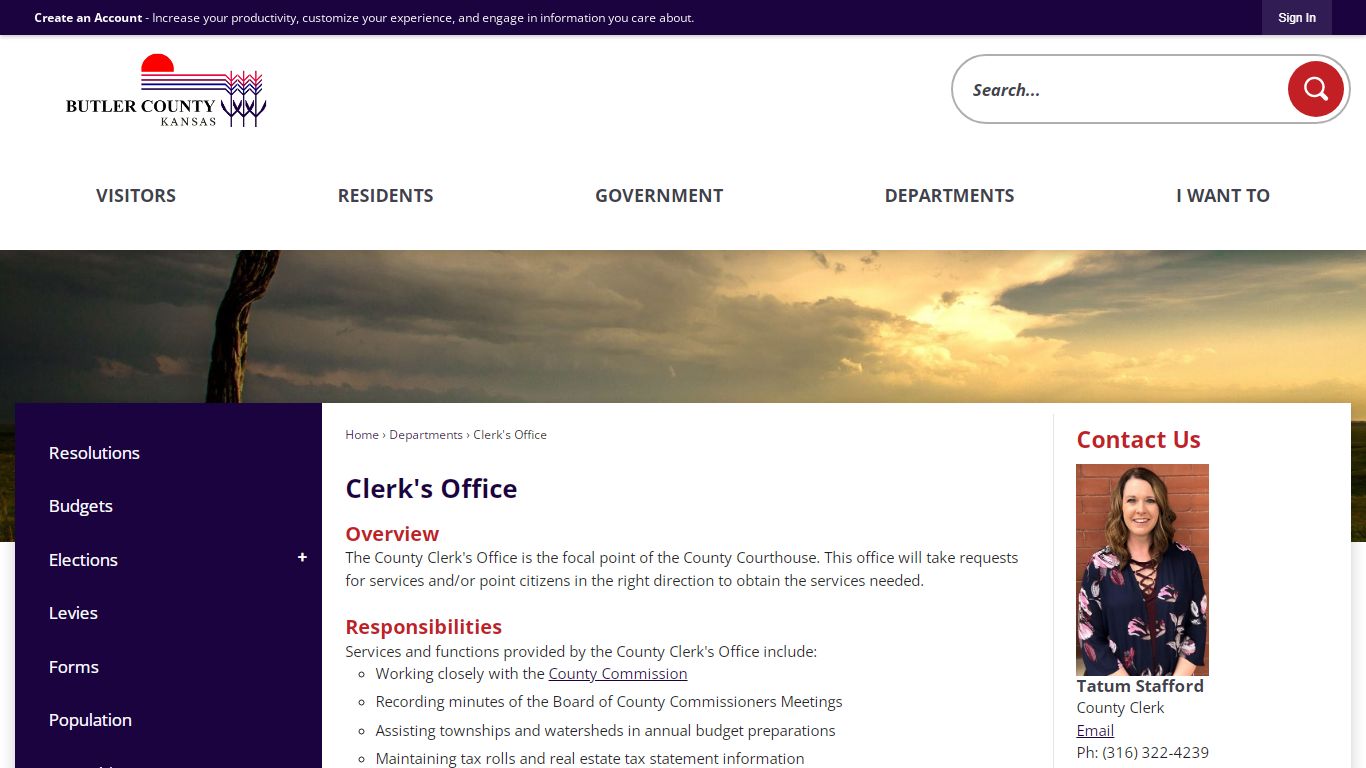 Clerk's Office | Butler County, KS - Official Website